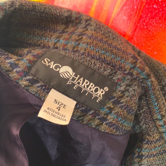 VINTAGE SAG HARBOR Petite Blazer - Picture 15 of 16